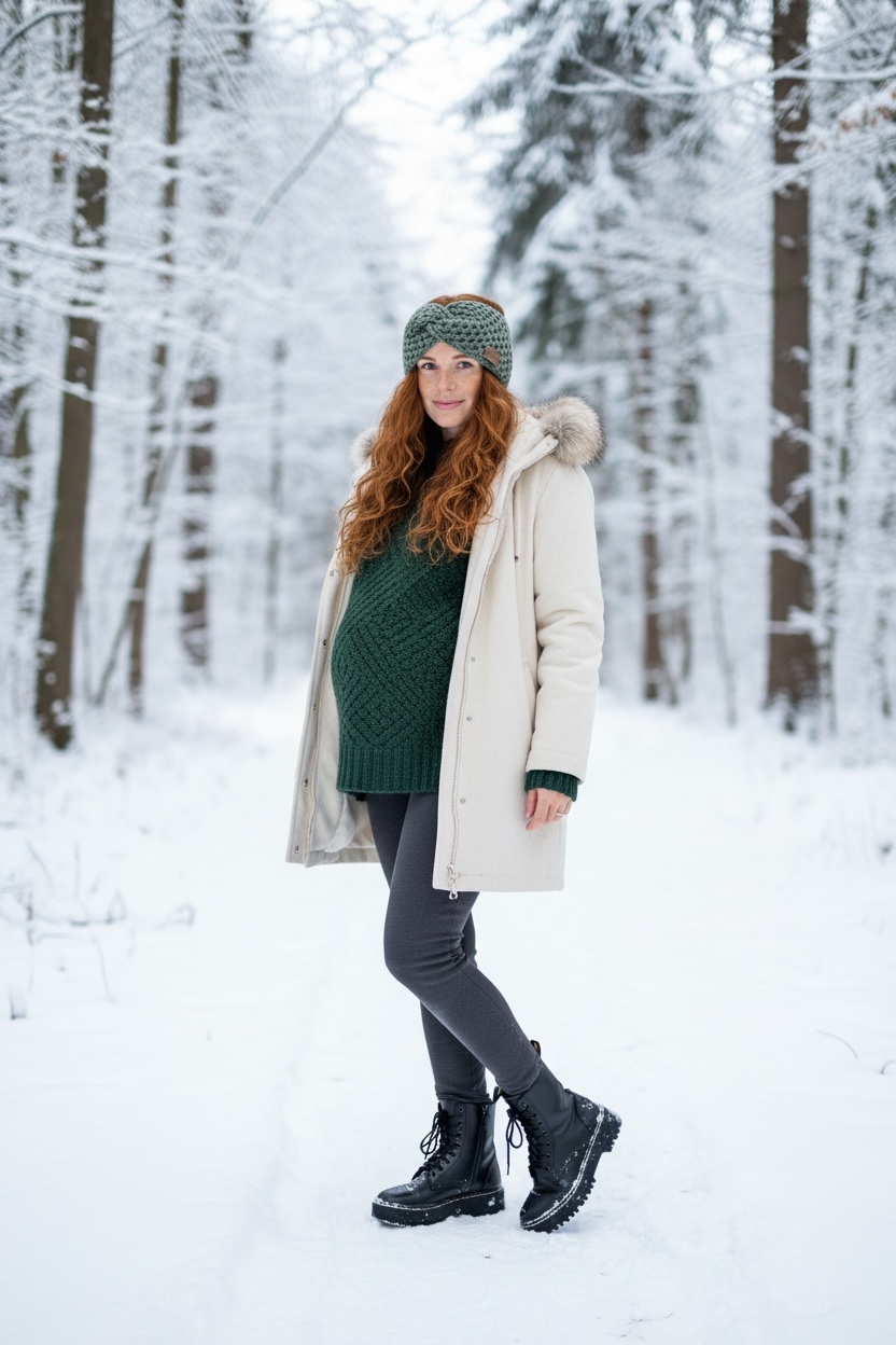 roheline khaki roheline naiste meriinovillane soe ja paks kootud peapaelmeriinovillase voodriga keeruga kootud peapael meriinocillane sügiseks kevadeks ja talveks, soe käsitööna valminud naiste peapael