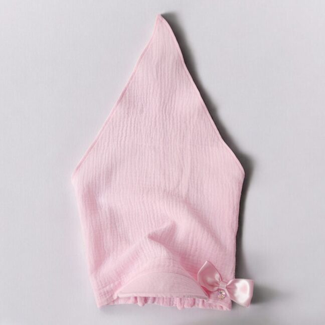 Unisex laste pearätik, pearätt suveks randa, musliinkangast heleroosa, valge, beež pearätt õhuke, suverätik pähe, suverätt beebile